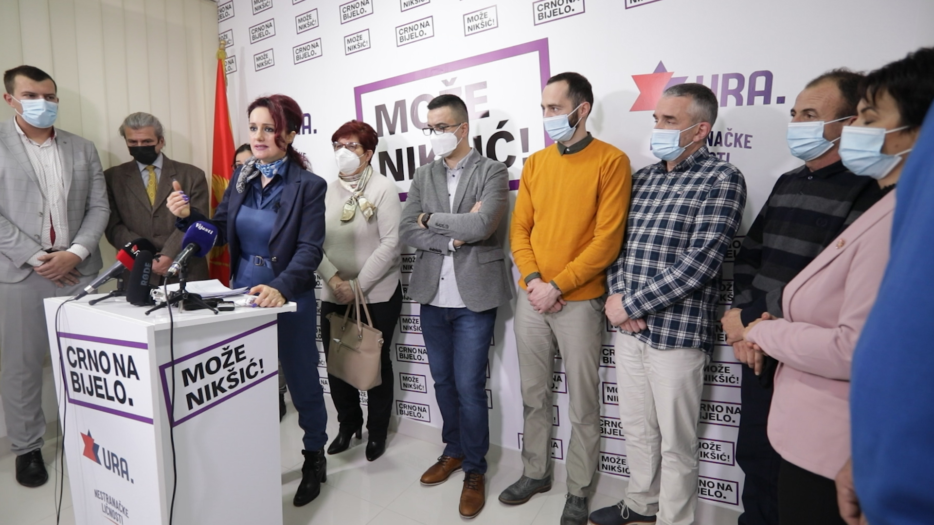 URA na izbore sa sloganom „Može Nikšić“, Đurišić-Bečanović nositeljka liste