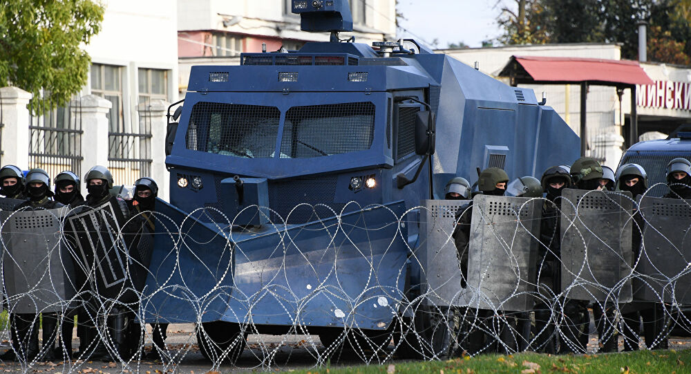 Vojska na ulicama Minska pred nedozvoljeni protest opozicije