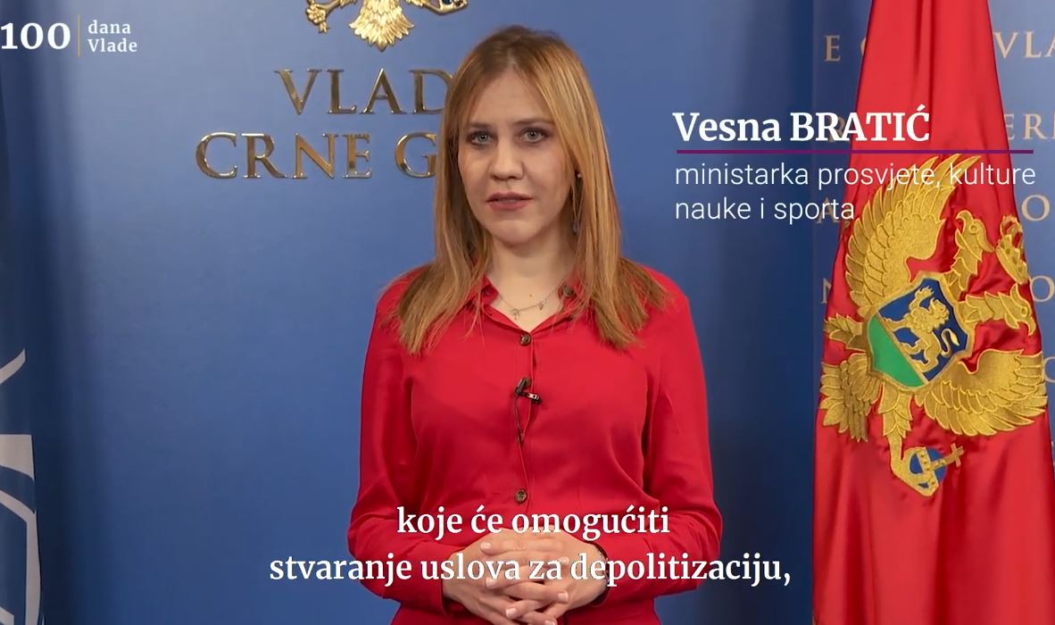 Bratić: Cilj je da školama upravljaju prosvjetni radnici kojima su prioritet nastava i učenje, a ne politički angažman