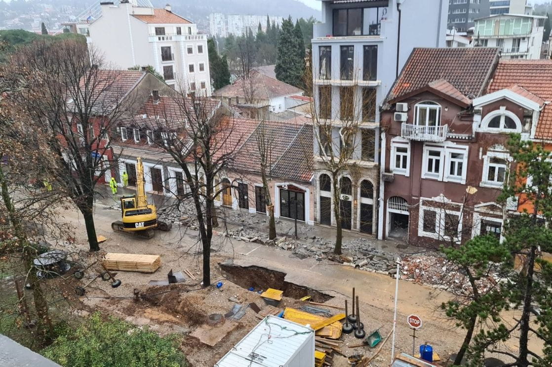 Sjutra bez vode centar Podgorice