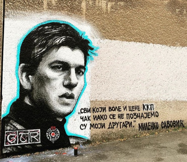 Legendarni Milenko Savović dobio mural