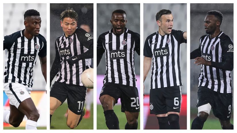 Partizan mijenja sve strance