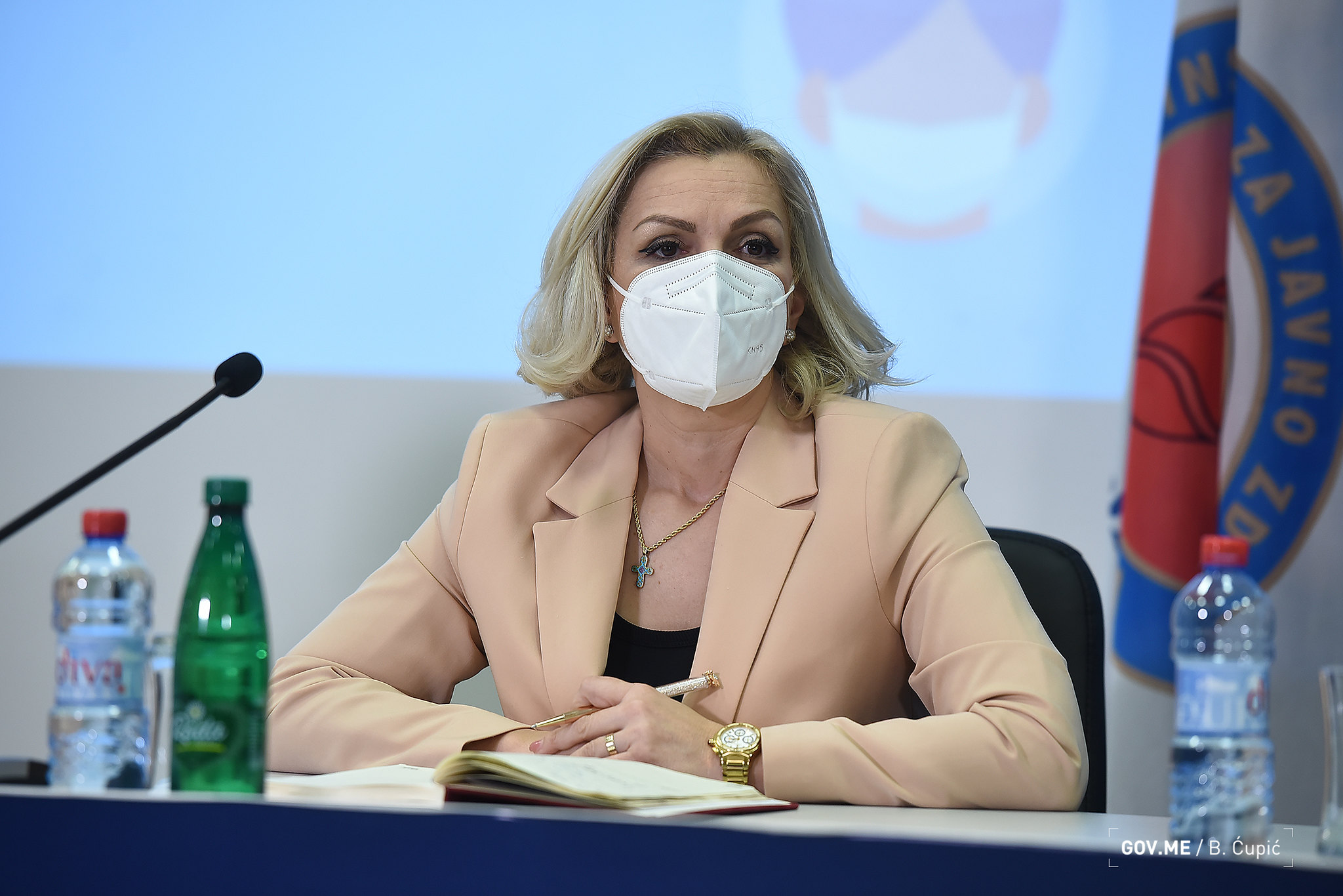 Borovinić Bojović: Stižu veće količine vakcina protiv korone, epidemiološka situacija bolja