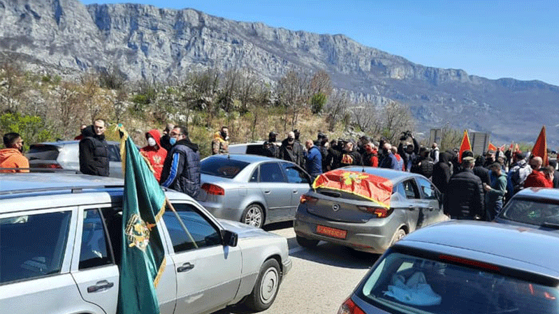 Komite i danas blokirale put Nikšić-Podgorica
