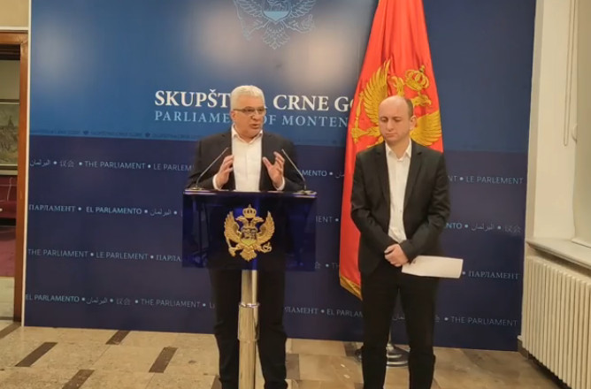 Mandić i Knežević: DF nije za smjenu Leposavića, Krivokapić neka ga smjenjuje sa drugima!