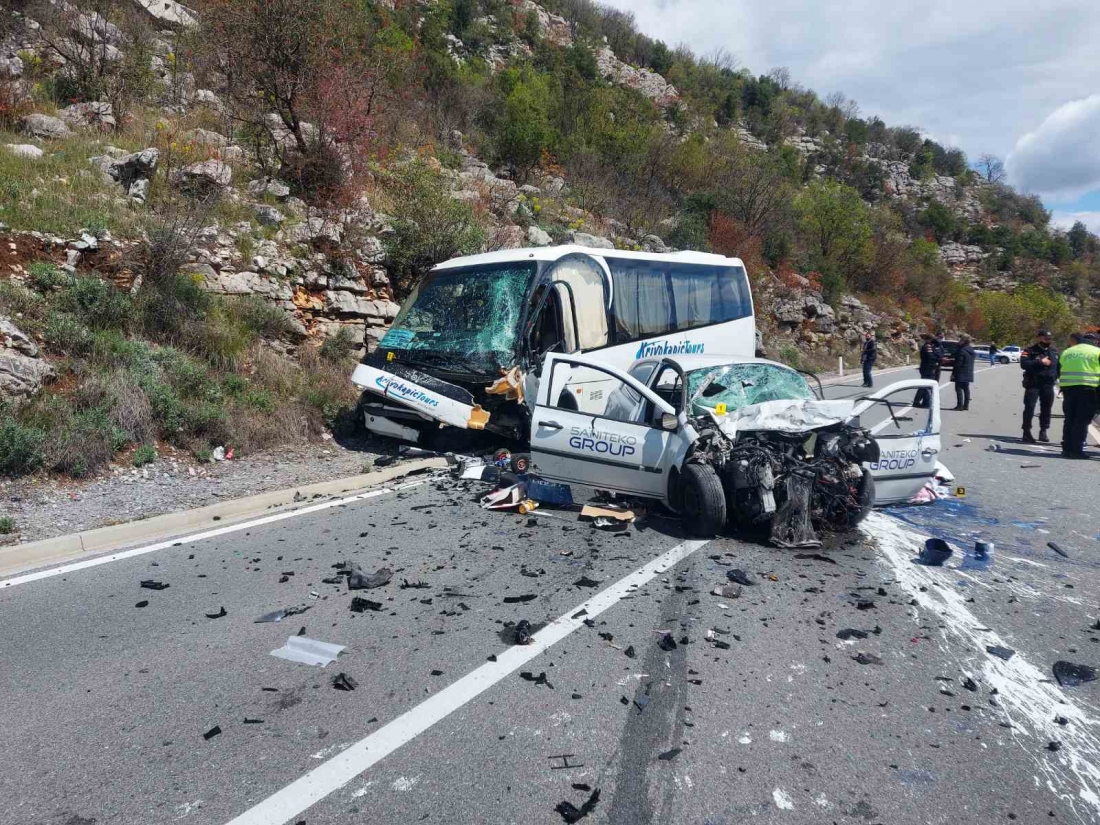 Saobraćajna nesreća kod Rijeke Crnojevića: Poginula jedna osoba, nekoliko povrijeđenih