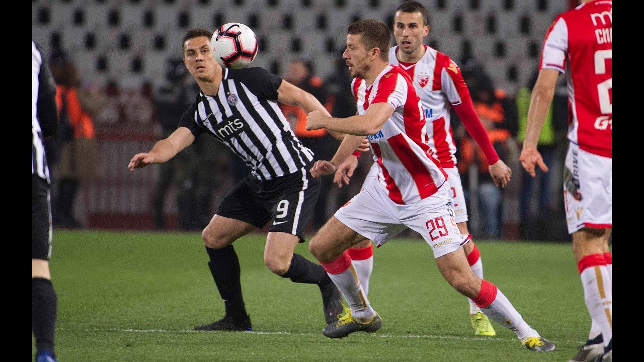 Finale Kupa Srbije između Crvene zvezde i Partizana na Marakani