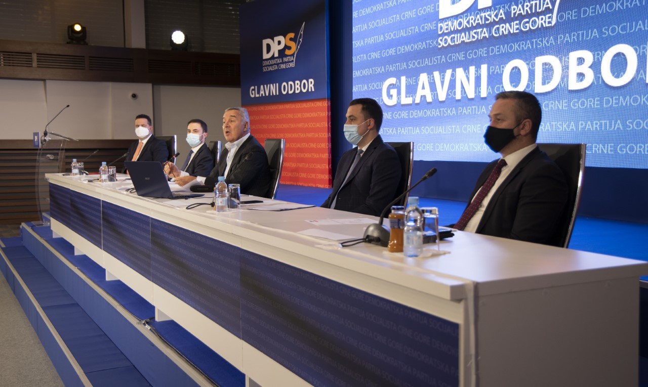 Janović i Gjokaj članovi Predsjedništva DPS-a, izabrani predsjednici komisija Glavnog odbora