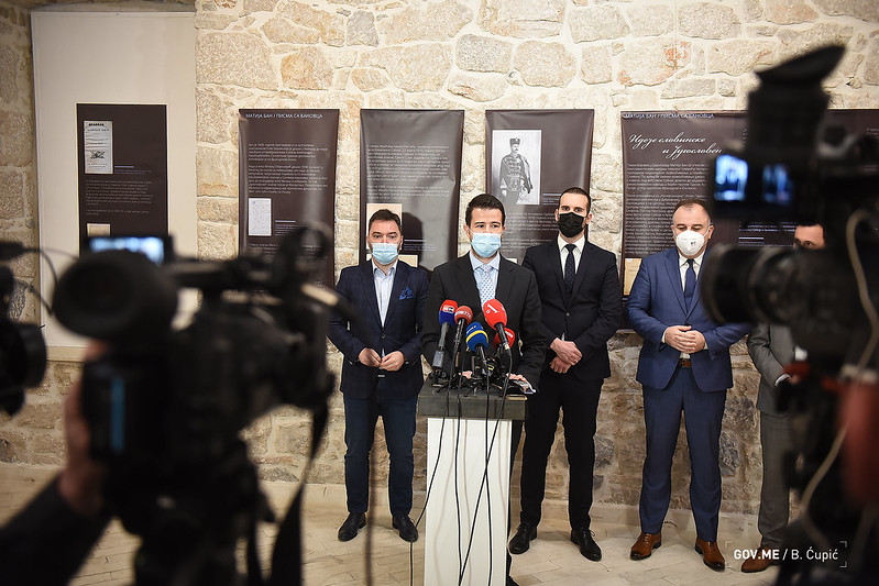 Ministri Spajić i Milatović u predizbornoj kampanji Demokrata