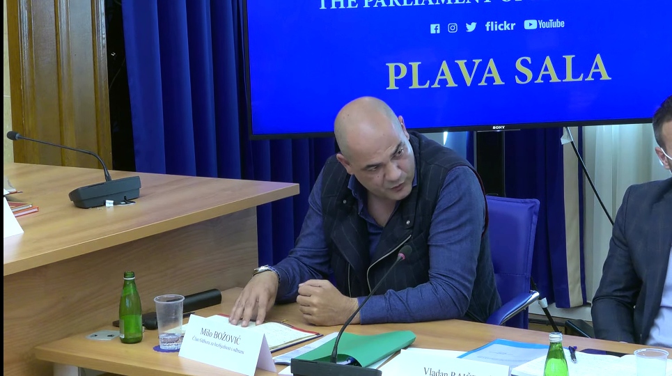 Božović: Najlojalniji policajci bivšeg režima su još u službi i zbog toga je bezbjednosna situacija nestabilna