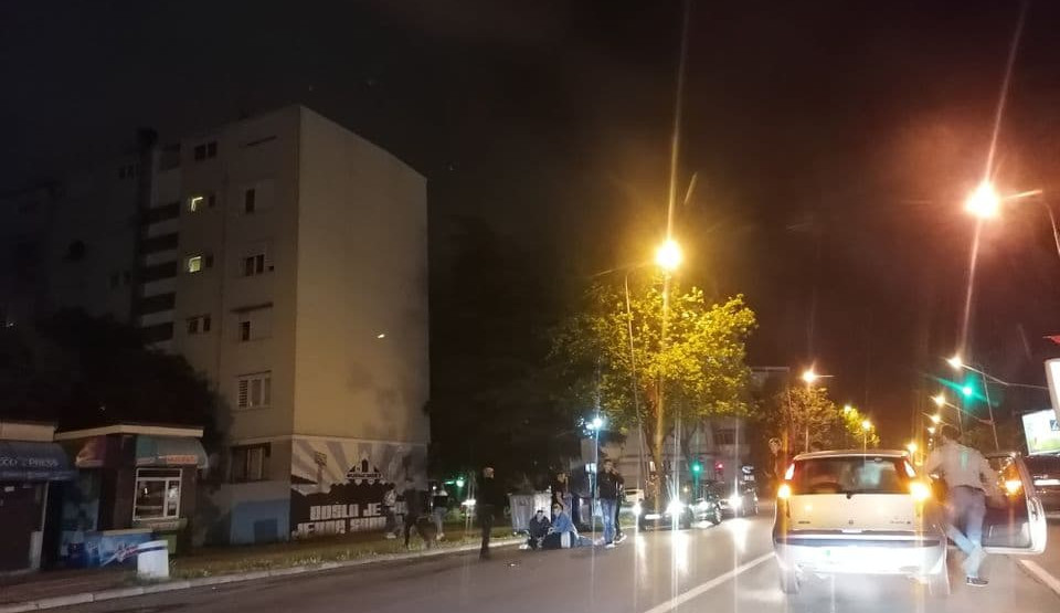 Pješak oboren u Podgorici, vozač pobjegao sa mjesta nesreće