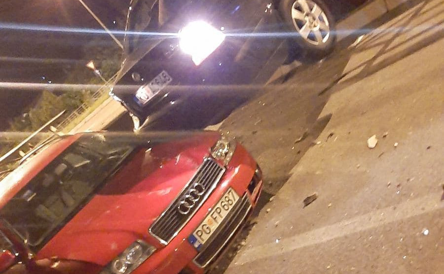 Automobil sletio sa nadvožnjaka i pao na drugo vozilo, povrijeđena jedna osoba