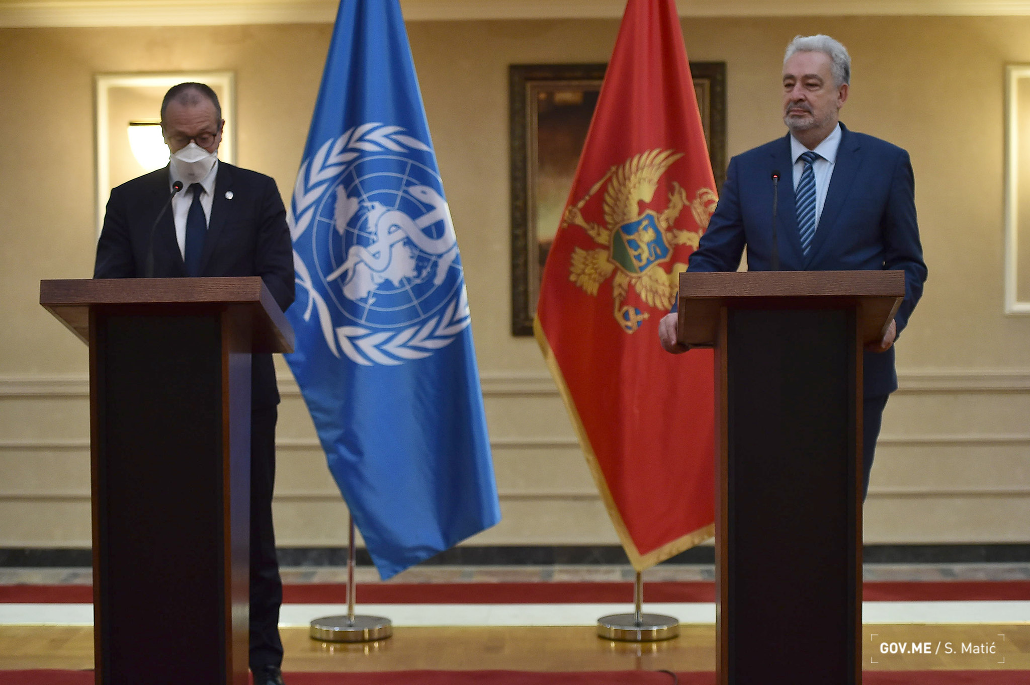 Krivokapić – Kluge: Pad broja oboljelih važna vijest, nastaviti s poštovanjem mjera