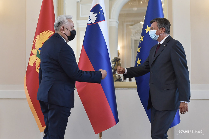 Krivokapić – Pahor: Slovenija iskreni prijatelj Crne Gore