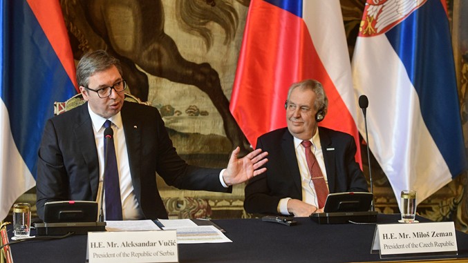 Vučić: Ono što se danas desilo u Pragu ući će u istorijske udžbenike