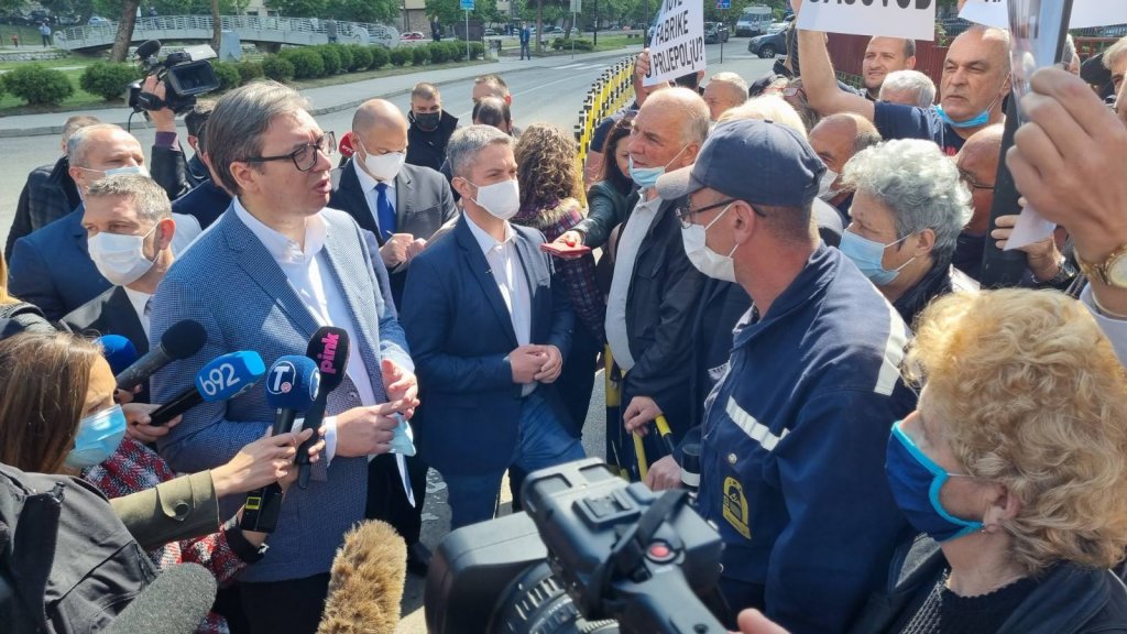 Vučić u Prijepolju razgovarao sa građanima: Dobićete gasovod!