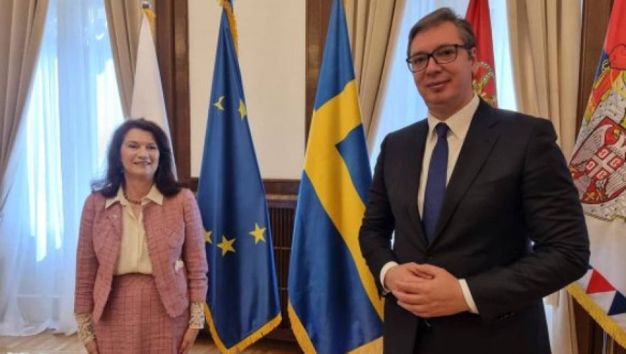 Vučić razgovarao sa ministarkom spoljnih poslova Kraljevine Švedske