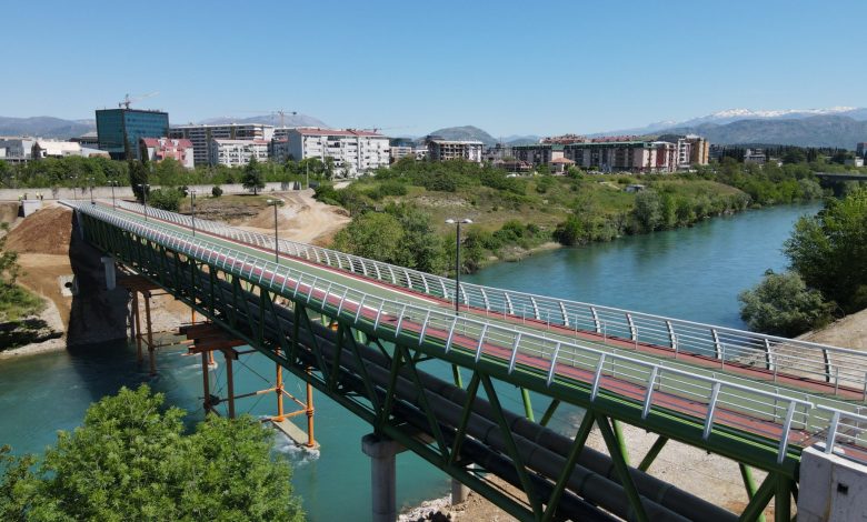 Podgorica dobila još jedan pješački most
