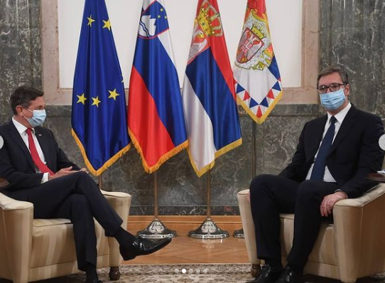 Vučić i Pahor: Mir i stabilnost u interesu svih, želimo dijalog sa Prištinom