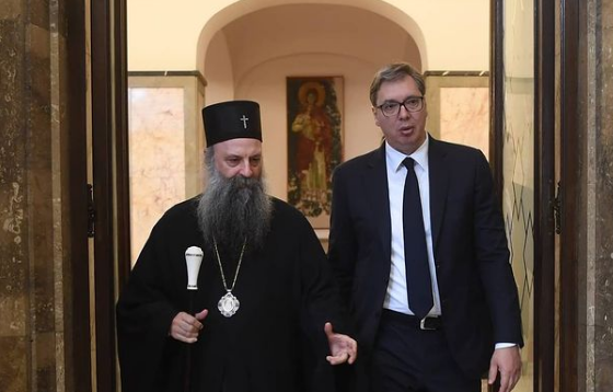 Vučić nakon sastanka sa patrijarhom Porfirijem: Moramo održavati jedinstvo države, naroda i crkve, uz poštovanje principa sekularnosti!