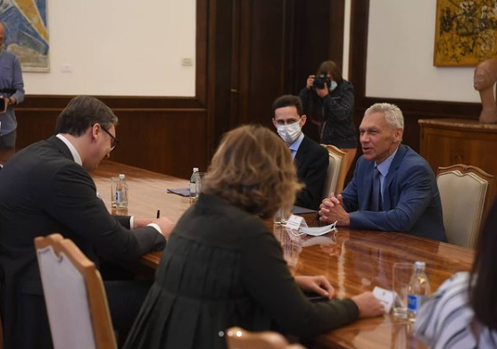 Vučić sa Harčenkom: Teški dani pred našom zemljom