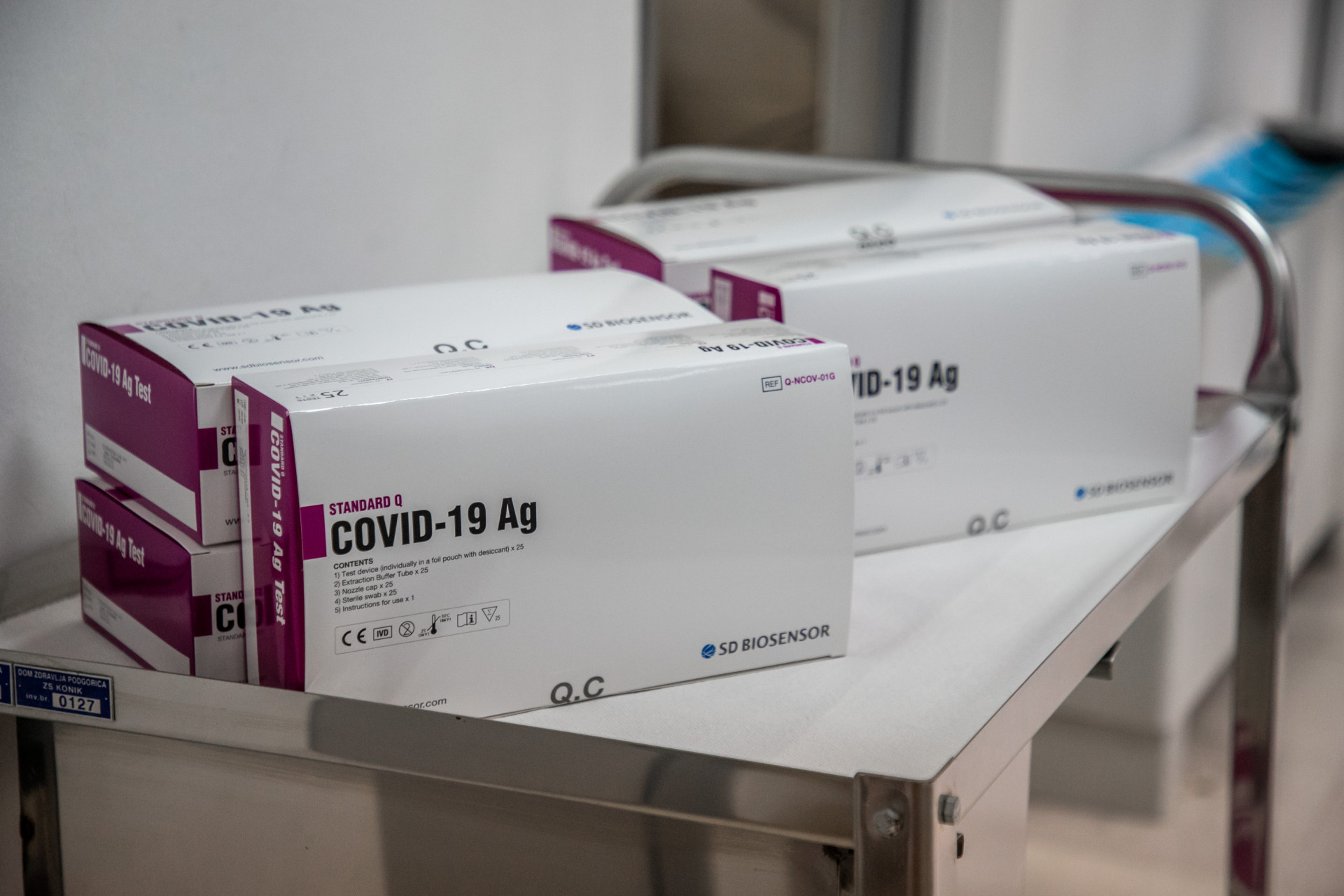 NVO CAZAS donirala Domu zdravlja pet hiljada brzih antigenskih testova