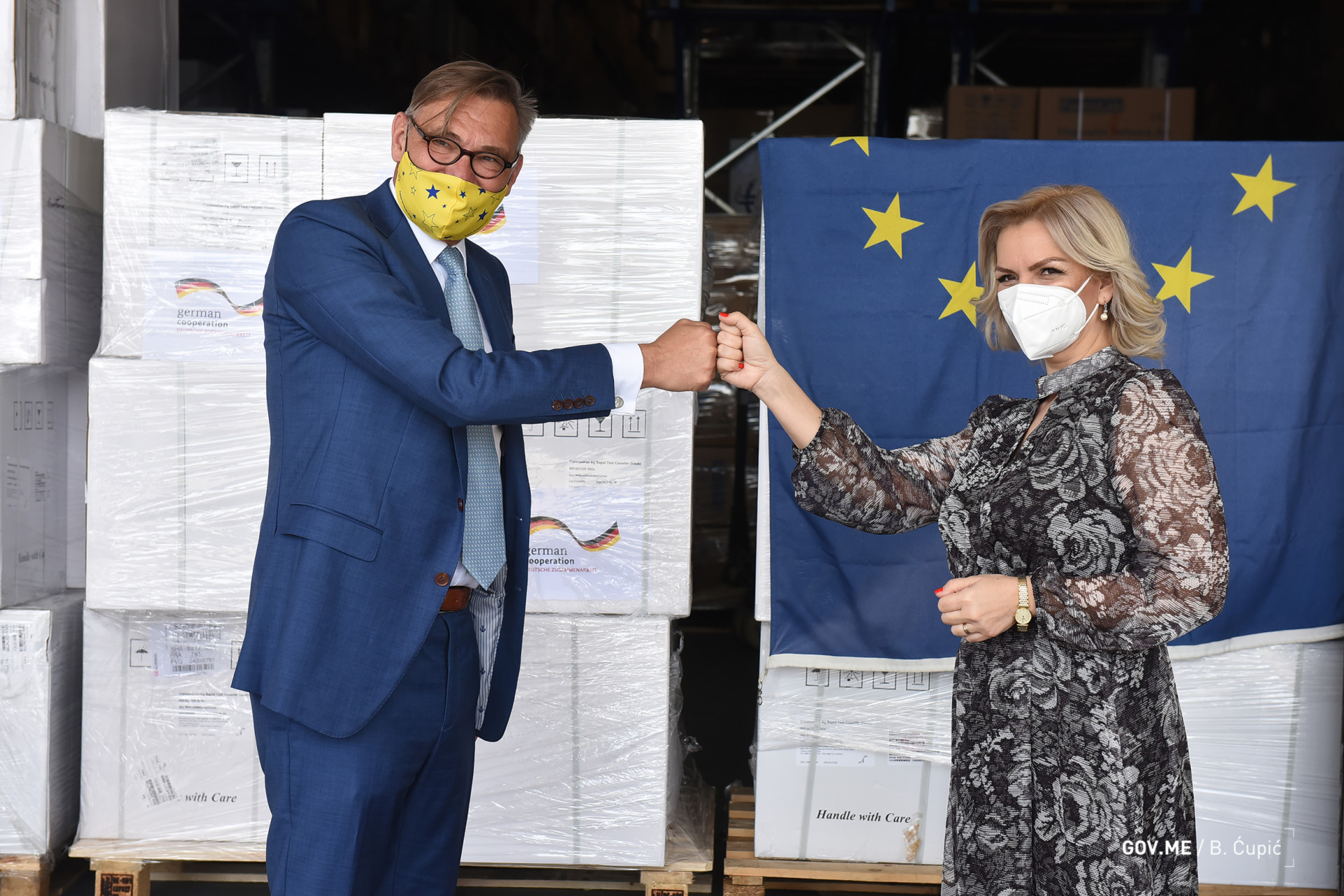 Crna Gora dobila od Njemačke 72 hiljade brzih antigenskih testova
