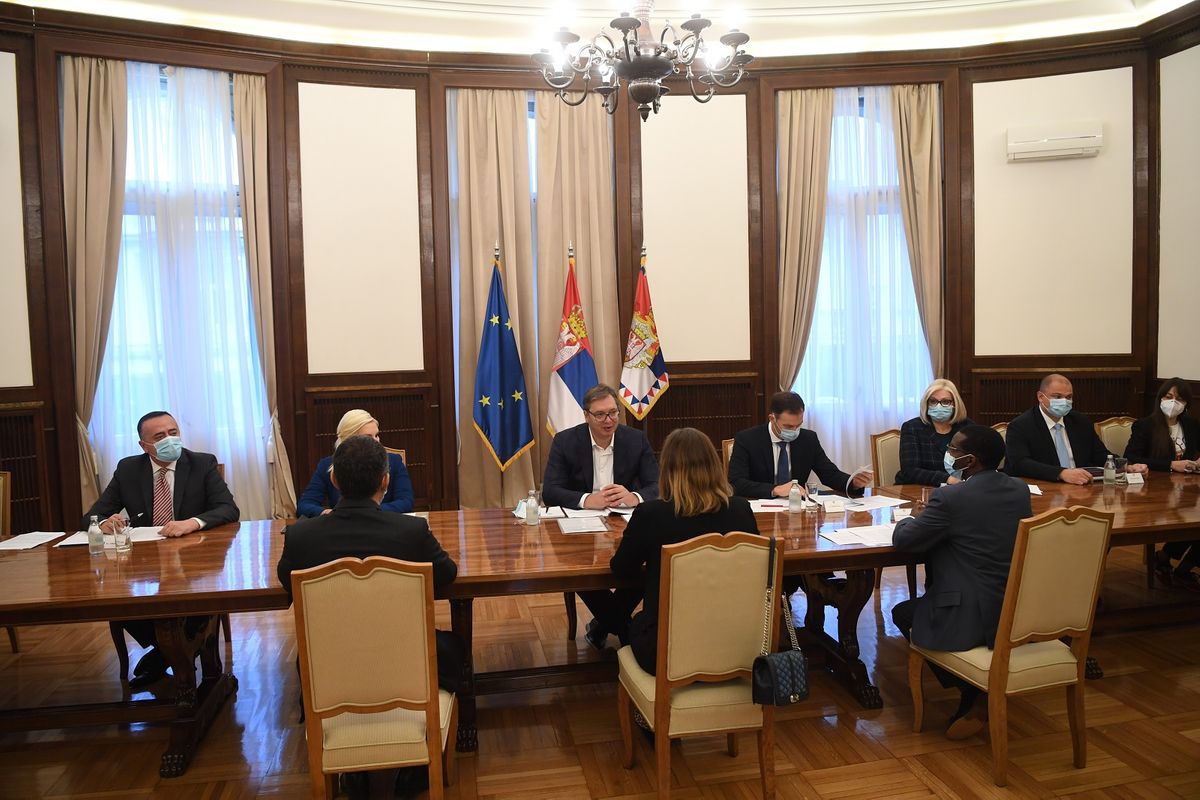 Vučić i Van Gelderova o novom okviru partnerstva sa Svjetskom bankom