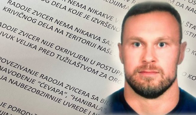 Oglasio se advokat: Zvicer će se predati srpskim pravosudnim organima ako mu budu garantovali fer suđenje