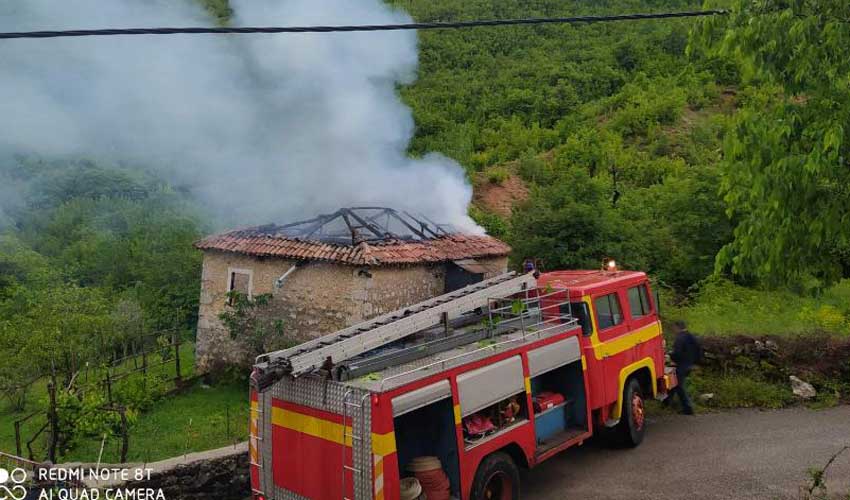 Izgorjela kuća u Boljevićima kod Bara