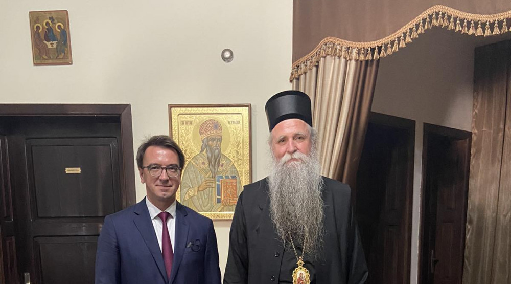 Mitropolit Joanikije se sastao sa ambasadorima Rusije i Bugarske