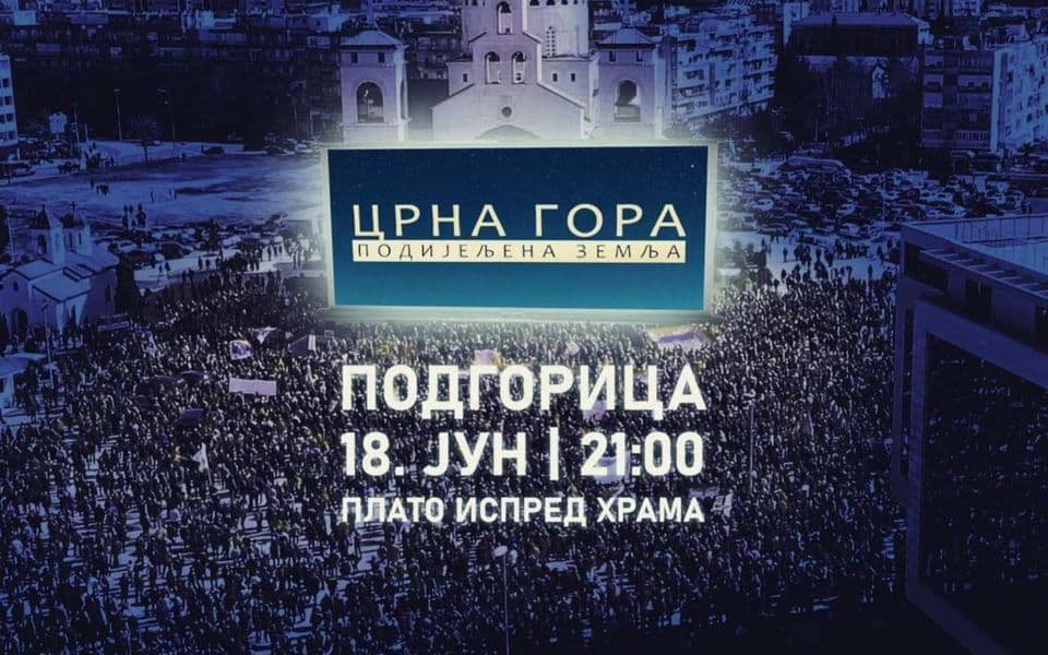 Malagurski prikazuje film u hramovima u Podgorici, Baru i Budvi