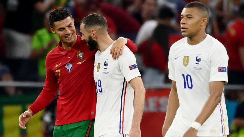 Revija penala u Budimpešti: Ronaldu još jedan rekord, Benzemi i Francuzima Švajcarska