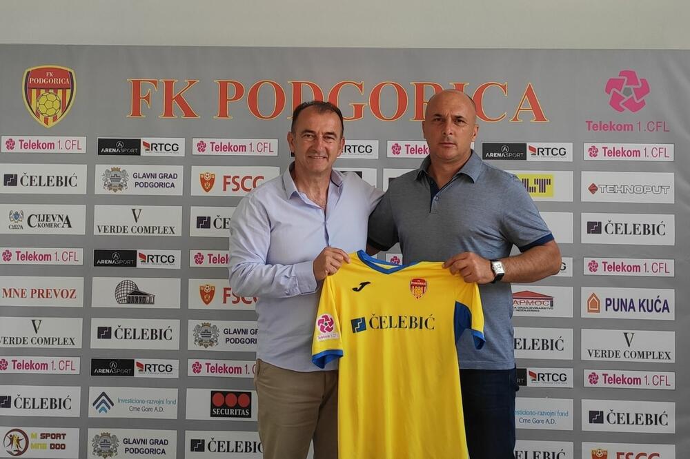 Novi trener Podgorice: Roganović naslijedio Pekovića