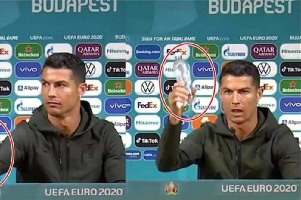 „Pijte vodu“: Coca Cola doživjela ogroman gubitak zbog Ronaldovog poteza