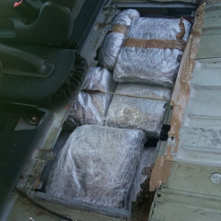 Uprava policije: Pljevljak uhapšen na granici sa 41 kilogramom marihuane