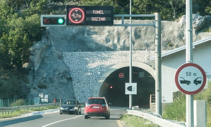 Tunel Sozina opslužio 75,27 hiljada vozila