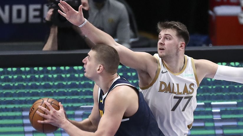 Jokić i Dončić u idealnoj petorci NBA lige