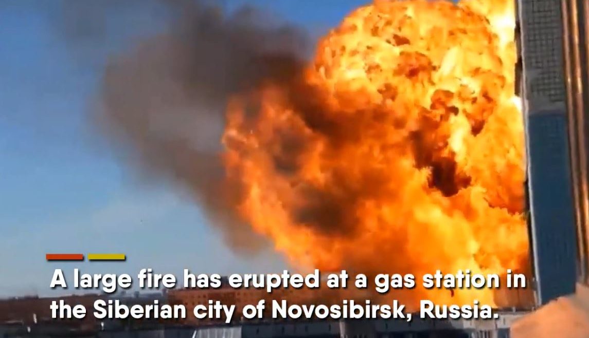Iscurio gas na pumpi u Novosibirsku, povrijeđena 21 osoba (VIDEO)
