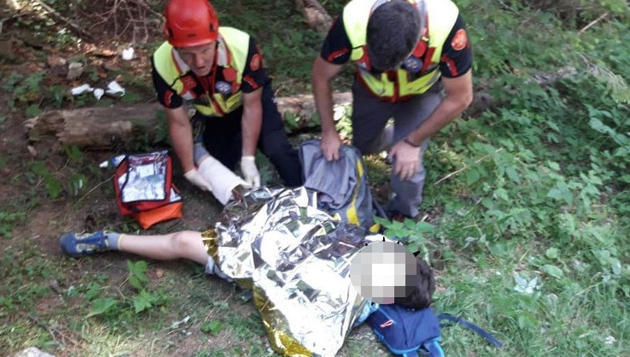 Akcija Gorske službe spašavanja na Durmitoru: Ukazali pomoć povrijeđenom dječaku iz Srbije!