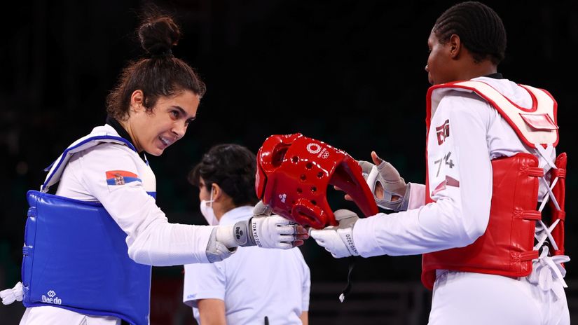 Milica Mandić u finalu Olimpijskih igara