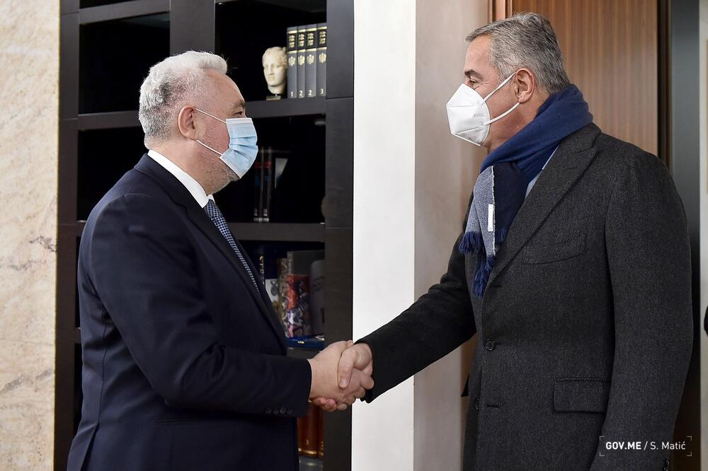 Krivokapić danas sa Đukanovićem
