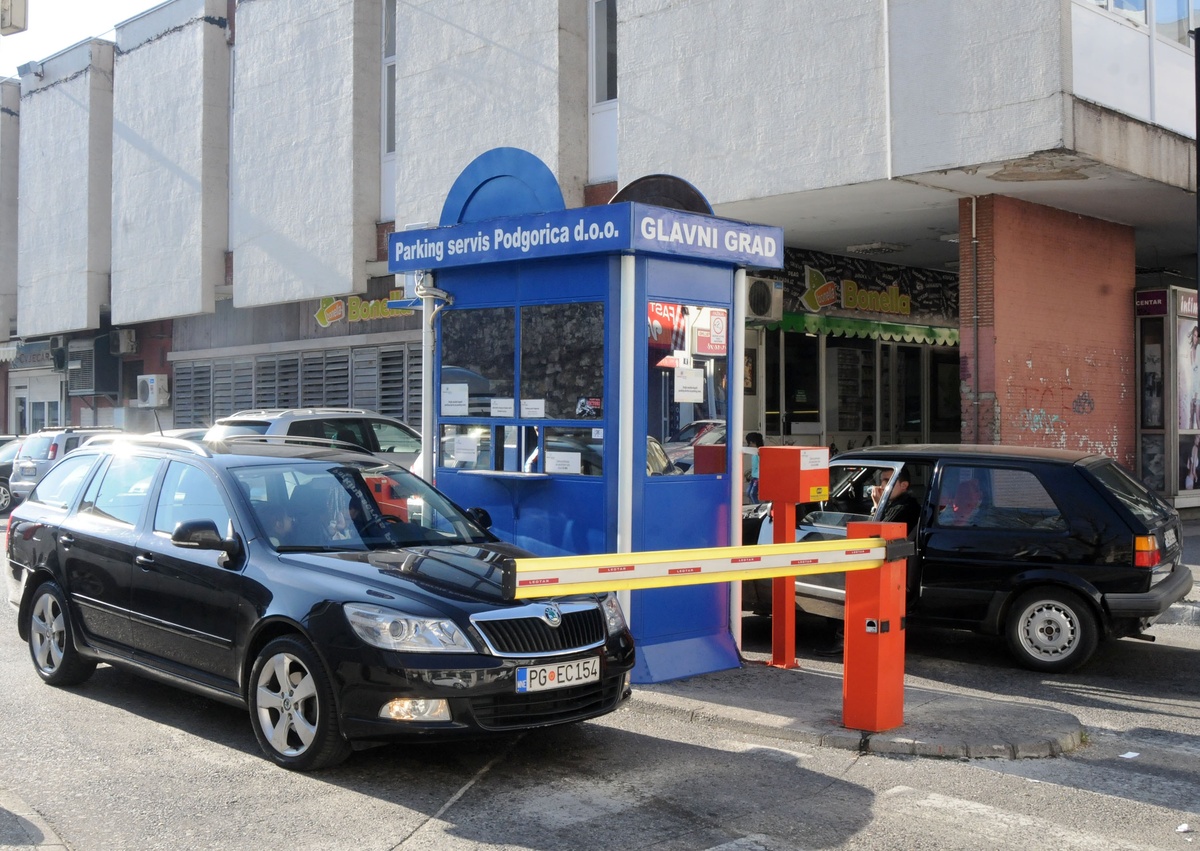 Podgorica: Parking servis za vrijeme praznika neće vršiti naplatu