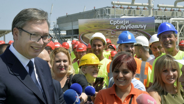 Vučić: Gasovod je žila kucavica za privredu i više investitora