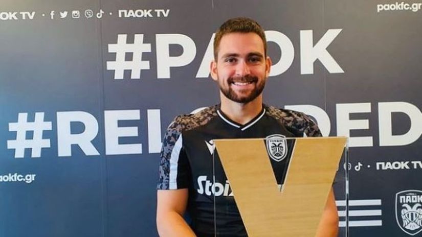 Saigrači nisu imali dilemu: Živković najbolji fudbaler PAOK-a u protekloj sezoni!