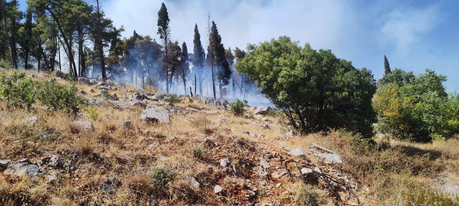 Podmetnut požar na Malom brdu, ugrožene kuće
