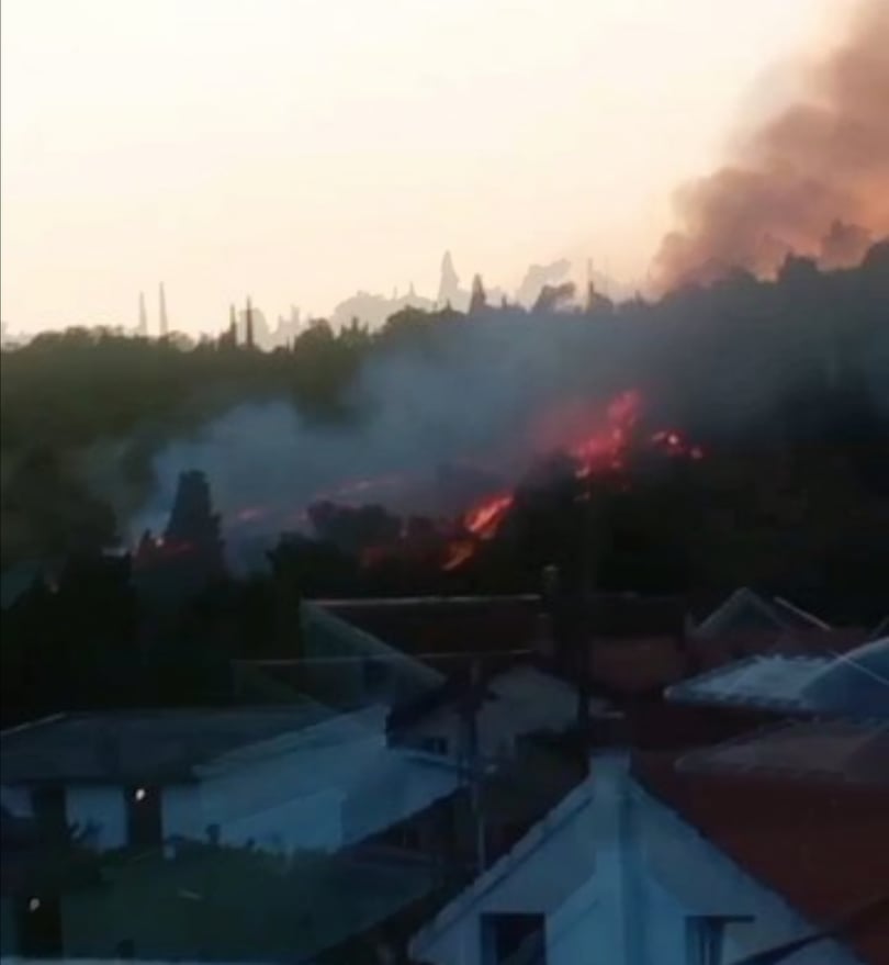 Na Gorici ponovo požar