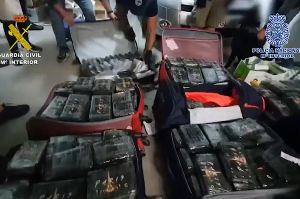 Zaplijenjeno 400 kilograma kokaina: Četiri osobe iz škaljarskog klana uhapšene na Kanarskim ostrvima