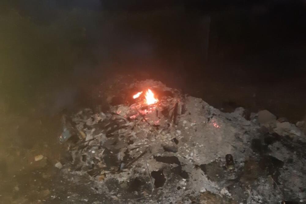 Komunalna policija Nikšić: Jedna osoba spaljivala otpad na javnoj površini, kažnjena sa 150 evra