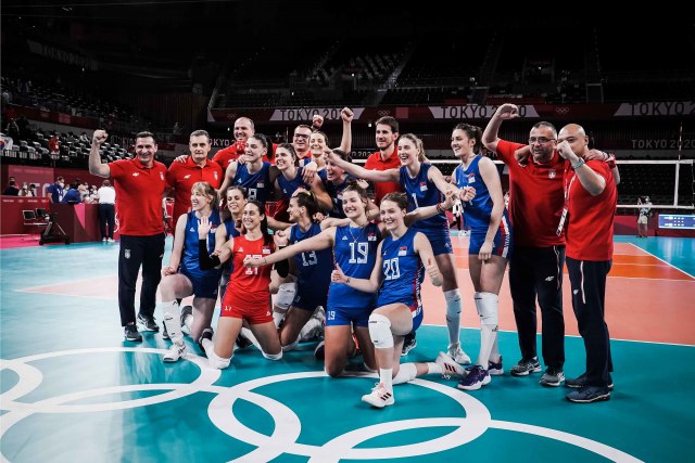 Odbojkašice Srbije dominantno do bronze!